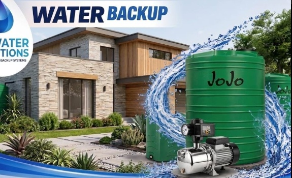 JP Water Solutions tanks and pump
