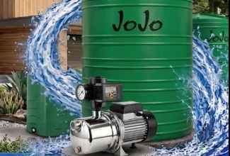 Water tank and pump detail